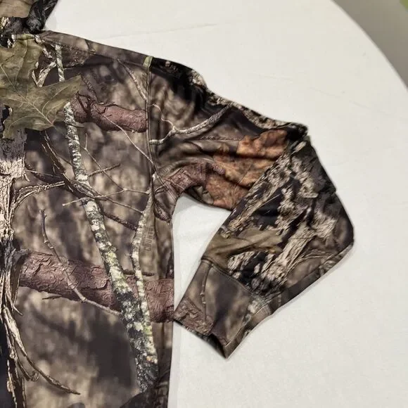 Browning Hoodie Mens Small Camo Performance Sweatshirt Mossy Oak - Picture 13 of 14